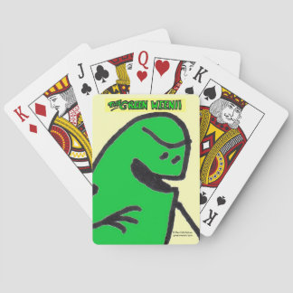 Baralho Cartões de Reprodução de Poker do Bicicleta Verde