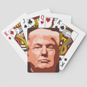BARALHO CARTÕES DE REPRODUÇÃO DE TRUMP DONALD
