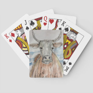 Baralho Cartões de Reprodução de Vaca