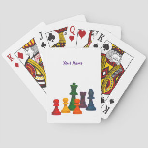 Baralho Cartões de Reprodução de Xadrez