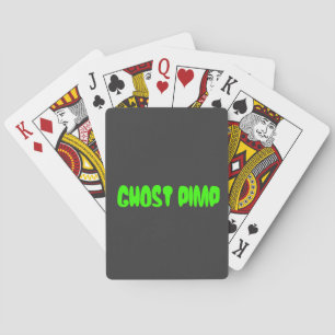 Baralho Cartões de Reprodução do Ghost Pimp