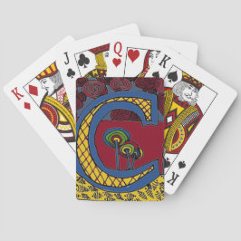 Baralho Cartões de Reprodução - Letra C