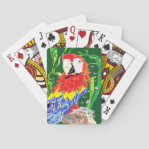 Cartões de Reprodução: Papagaio