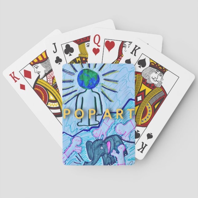 Baralho Cartões de Reprodução "Pop Art" (Verso)