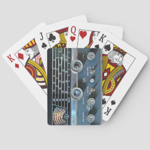 Baralho Cartões de Reprodução Rádio Vintage Short Wave