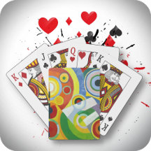 CARTÕES DE REPRODUÇÃO - "Rythme" - Imagem de Abstr