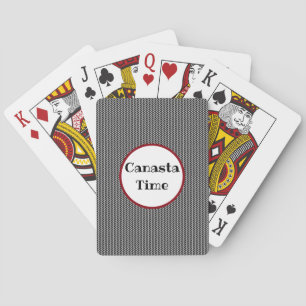 Baralho Cartões de tempo do Canasta