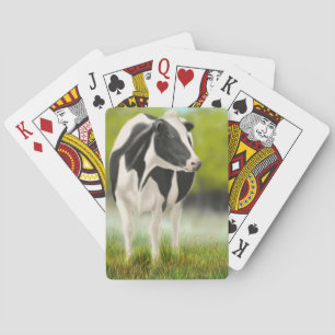 Baralho Cartões De Vaca Para Brincar De Leite