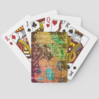 Baralho cartões florais