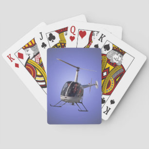Baralho Cartões Helicópteros Que Voam Com Cartões De Jo