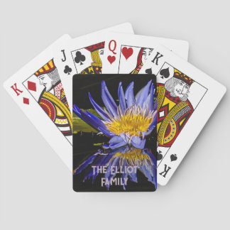 Baralho Cartões personalizados para jogar "Orquídea Tropic
