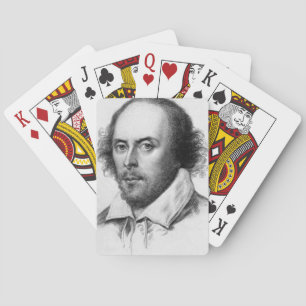 Baralho Cartões Retratos William Shakespeare