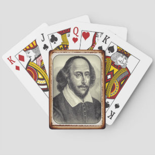 Baralho Cartões Retratos William Shakespeare
