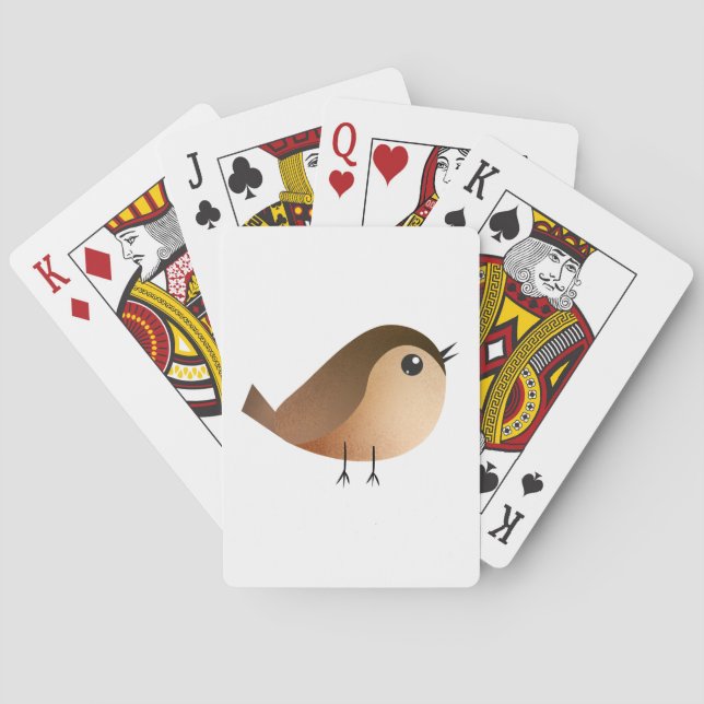 Baralho Cartografia de Pássaro Sparrow (Verso)