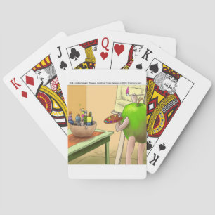 Baralho Cartografia Engraçada do Pessoas Ainda com a Vida