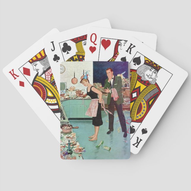 Baralho Casal Retroativo Após Parte (Verso)