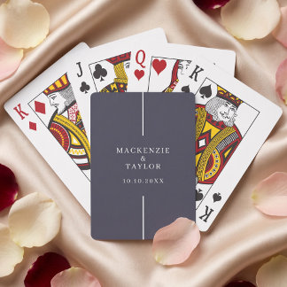 Baralho Casamento Nome Personalizado e Data