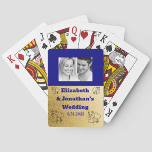 Baralho Casamento Personalizado Único Favorece Deck de Pla
