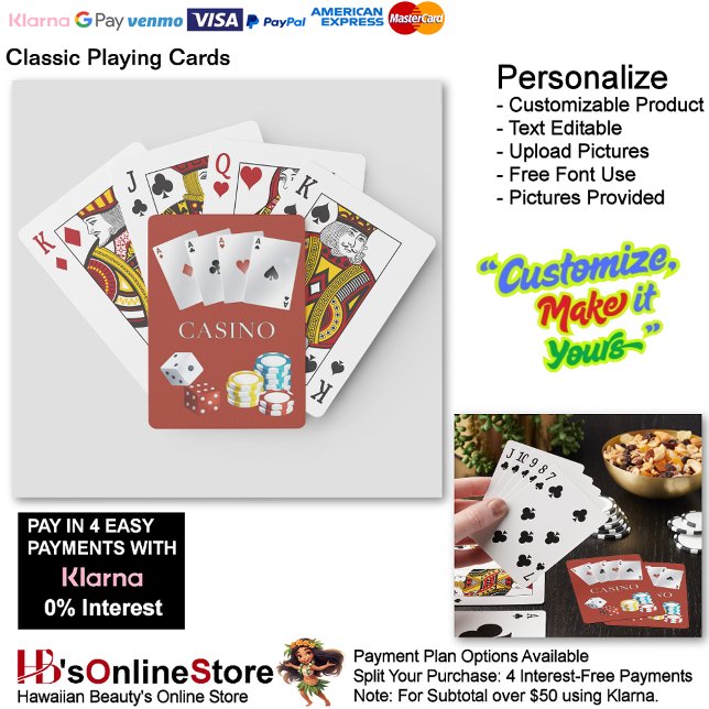 Baralho Casino Ace Dice Poker Chips Jogando Cartões 3 (Casino Ace Dice Poker Chips Playing Cards 3.)