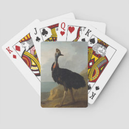 Baralho Cassowary (Ave Australiana) (Arte Animal Selvagem)