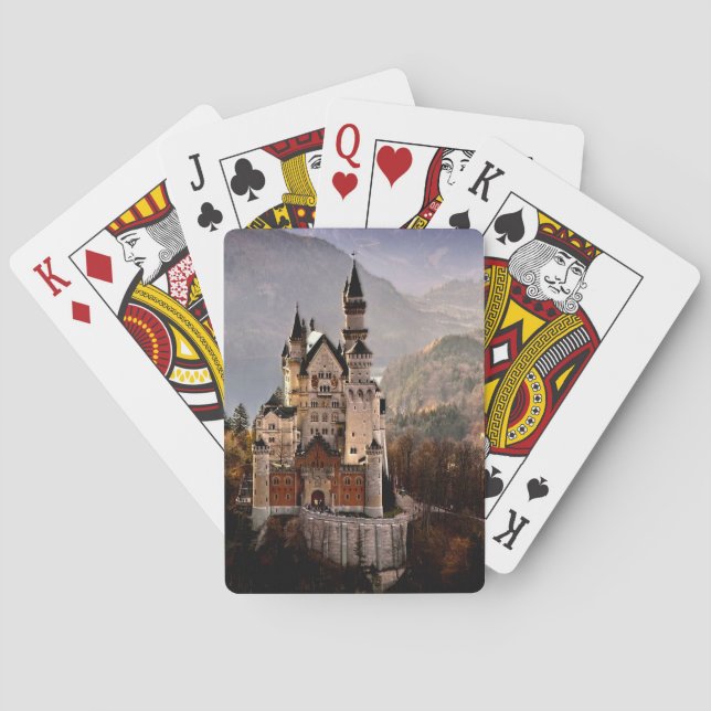 Baralho Castelo Alemanha de Neuschwanstein (Verso)