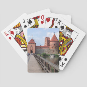 Baralho Castelo da ilha de Trakai - LITHUANIA ---