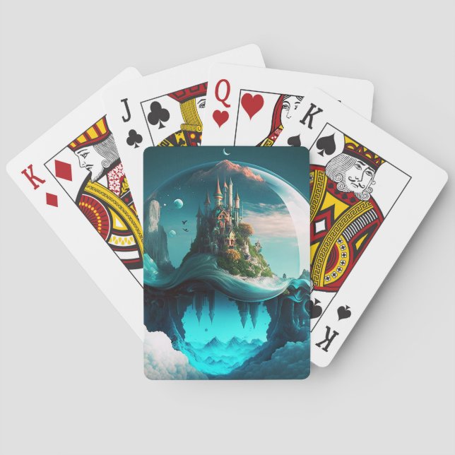 Baralho Castle In Crystal Ball (Verso)