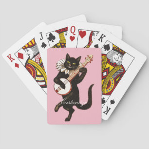 Baralho Cat tocando Banjo Thunder_Cove