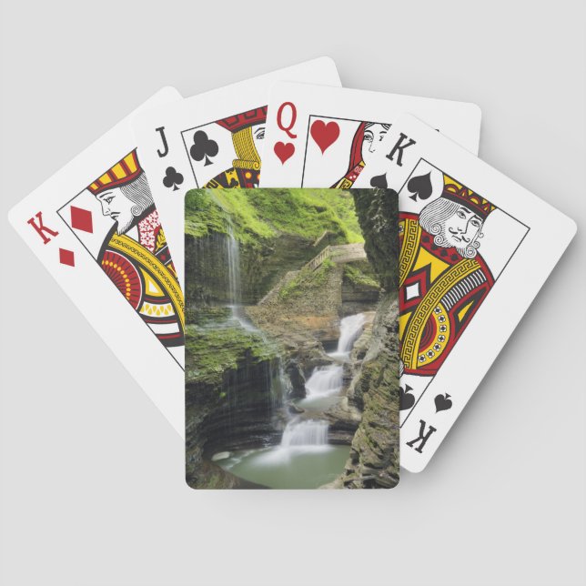 Baralho Cataratas de Watkins Glen (Verso)