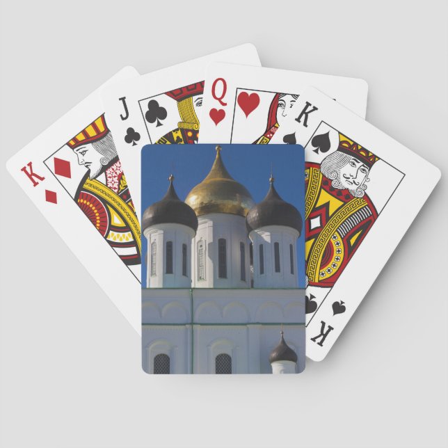 Baralho Catedral de Pskov Kremlin e Trindade (Verso)
