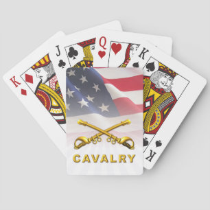 Baralho Cavalaria Sabers American Flag