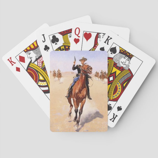 Baralho Cavaleiro das Planícies (Cavaleiro Cowboy) (Verso)