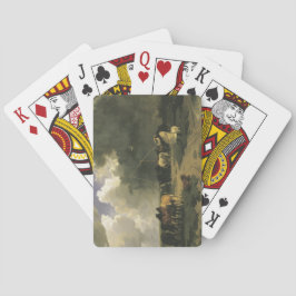 Baralho Cavalos numa tempestade (equino)