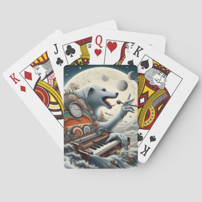 Baralho Celestial Canis Pianist (Verso)