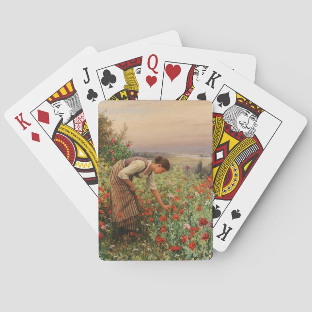 Baralho Cena Floral (Campo Flor) (Verso)