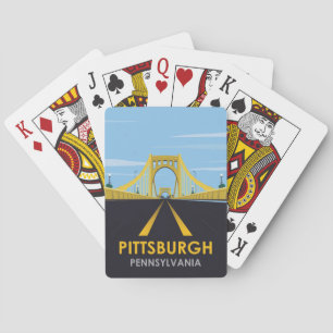 Baralho Centro Pittsburgh, Viagens vintage PA Bridge