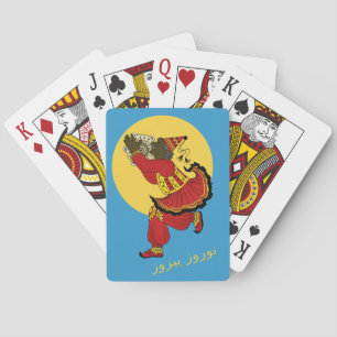Baralho Céu azul Eid e Norooz de Firooz do Haji