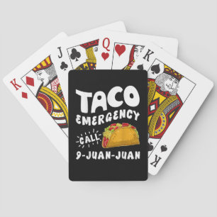 Baralho Chamada de Emergência Taco 9 Juan Juan Engraçado