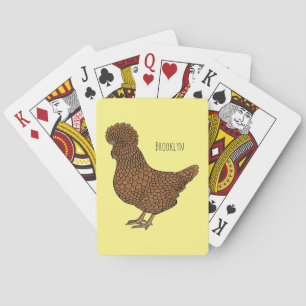 Baralho Chamois polish chicken cartoon illustration