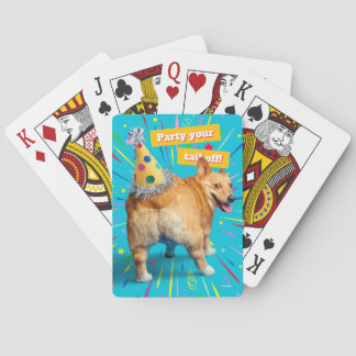 Baralho Chapéu de Aniversário Bumbum de Corgi