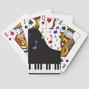 Baralho Chaves & notas do piano