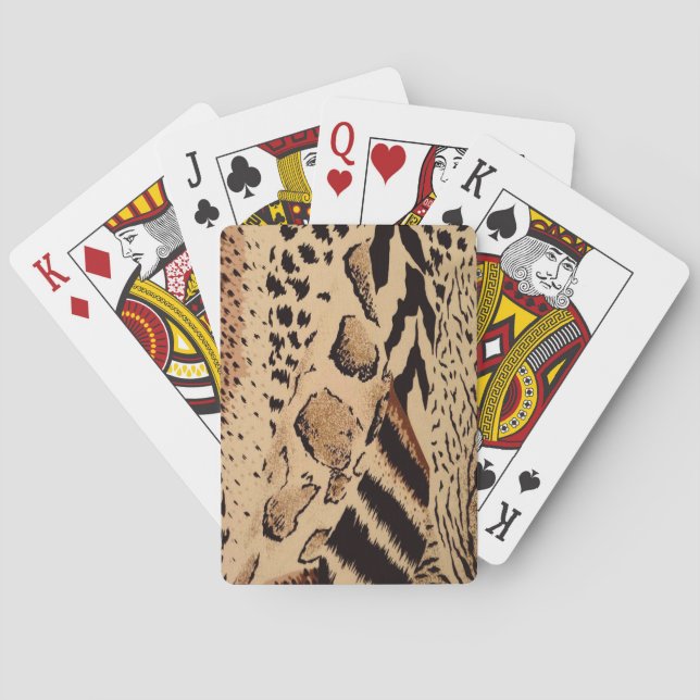 Baralho Cheetah Pattern (Verso)