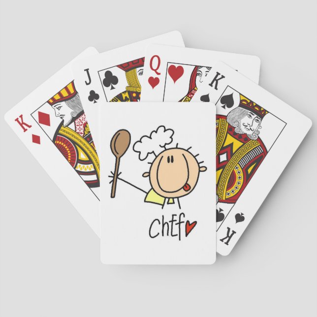 Baralho Chef Masculino (Verso)