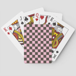 Baralho Cherry blossom checkered board pattern