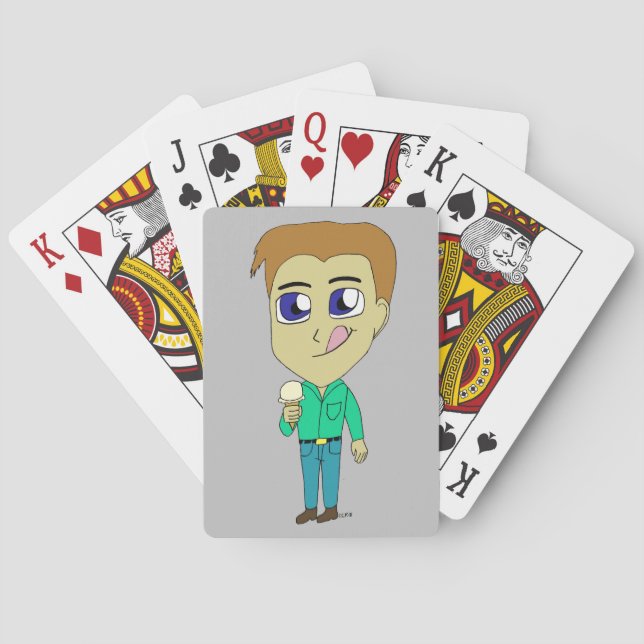 Baralho chibi  (Verso)