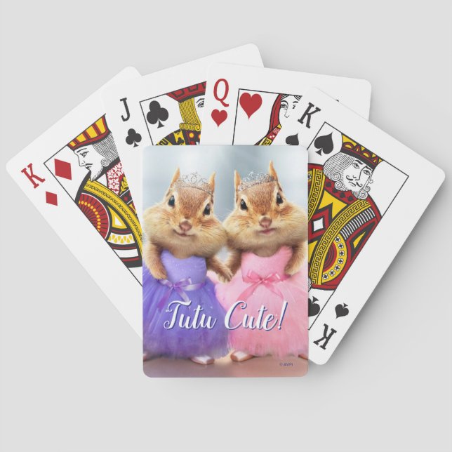 Baralho Chipmunk Ballerina Duo (Verso)