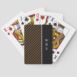 BARALHO CHIQUE QUE JOGA CARDS_STRIPES//MONOGRAM DIY
