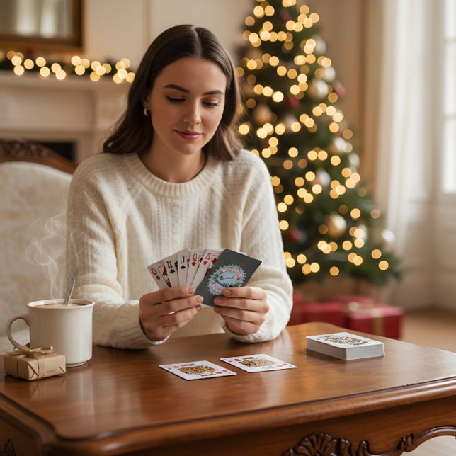 Baralho Christmas Playing Cards Festive Holiday Poker Deck (Criador carregado)