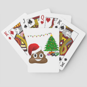 Baralho christmas poo emoji