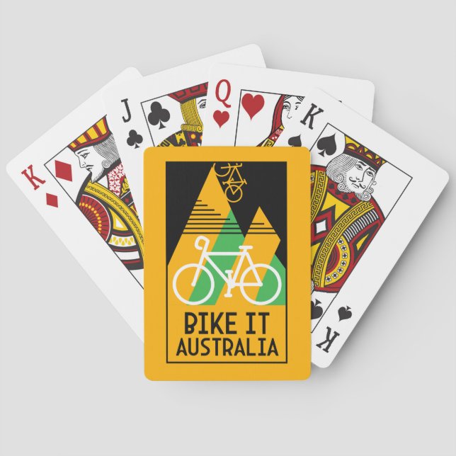 Baralho Ciclismo na Austrália (Verso)